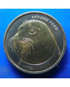 Turkey 	 Lira	2013	 Monk Seal 