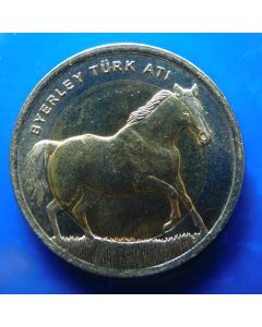 Turkey 	 Lira	2014	 Byerley Turk Horse 