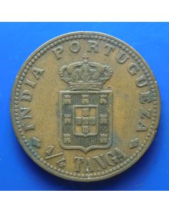 India-Portuguese	 ¼ Tanga	1901	 MCMI