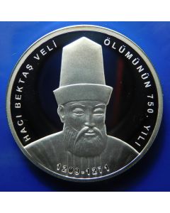 Turkey 	 20 Lira	2021	 Haji Bektash Veli