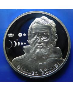Turkey 	 20 Lira	2022	 Galileo Galilei (1564-1642) 