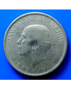 India-Republic	 50 Paise	1964	 - Death of Jawaharlal Nehru, Calcutta mint, English Legend