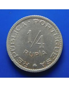 India-Portuguese	 ¼ Rupia	1952