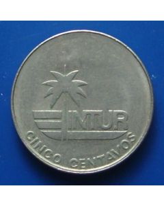 Carib.C. 5 Centavos1981 