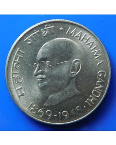 India-Republic	 50 Paise	1969	 - Centennial Birth of Mahatma Ghandi, Bombay mint