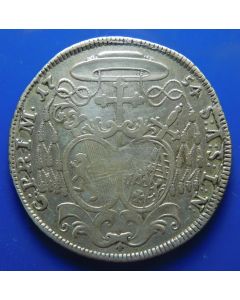 Austrian states, Salzburg 	 20 Kreuzers	1754	 Sigismund von Schrattenbach