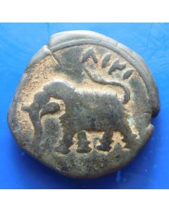  Independent Kingdom – Mysore, Tipu Sultan		 Paisa	 AM1218  (retrograde) Patan