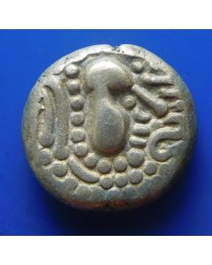 Hindu dynasties » Northern India » Later Indo-Sasanian	Gadhaiya Paisa 	AD 940-10300	 4,23gr