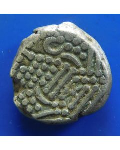 Hindu dynasties » Northern India » Later Indo-Sasanian	Gadhaiya Paisa 	AD 940-10300	 4,44gr