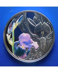 Belarus 	10 Roubles	2013	 The Iris