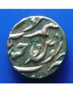 India - Princely States – Hyderabad,	Mir Mahbub Ali Khan II	 1/8 Rupee	 AH1305	 0,69gram