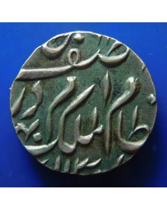 India - Princely States – Hyderabad,	Mir Mahbub Ali Khan II	 ½ Rupee